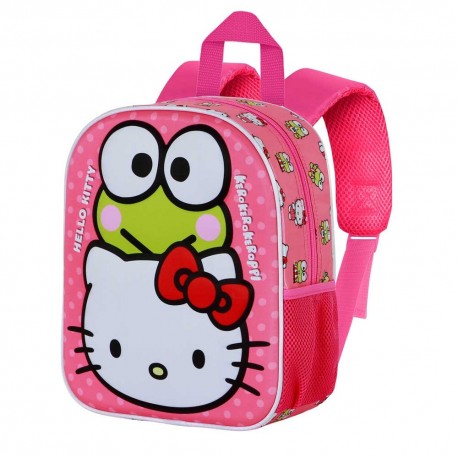 Sanrio Hello Kitty Funny Mochila 3D Elite, Rosa