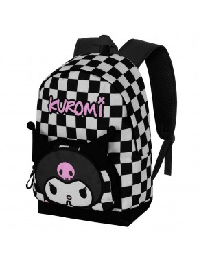 Mochila negra Sanrio Kuromi B y W HS FAN 2.2
