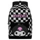Mochila negra Sanrio Kuromi B y W HS FAN 2.2