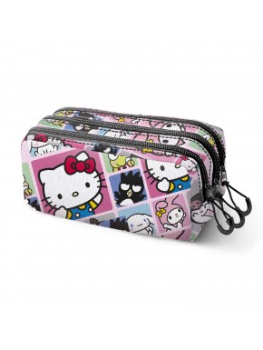 Sanrio Hello Kitty Panels Estuche Portatodo Trick FAN 2.2, Multicolor
