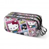 Trousse Scolaire Sanrio Hello Kitty Panels Multicolore 3 Compartiments