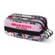 Estuche escolar Sanrio Hello Kitty multicolor 3 compartimentos