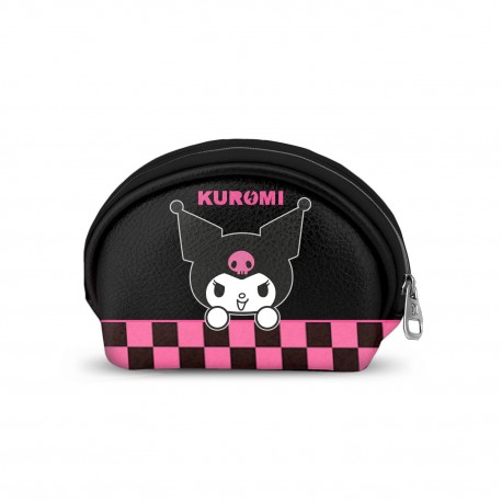 Porte-monnaie ovale multicolore Kuromi de Sanrio