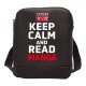 Petit sac Messenger Keep Calm and Read Manga