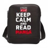KEEP CALM AND READ - Messenger Bag Asian Art - Vinyl Small Size*