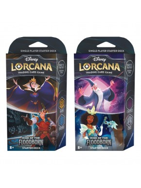 Mazo de Inicio Lorcana TCG Disney Rise of the Floodborn