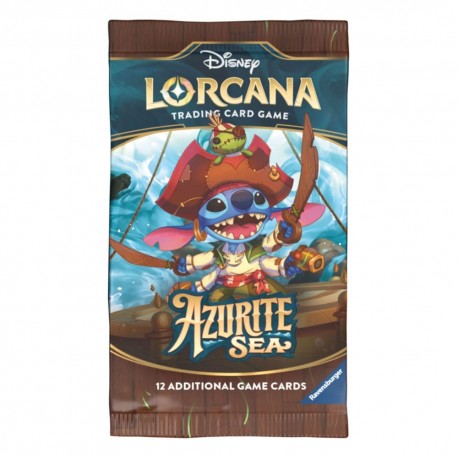 Disney Lorcana TCG Azurite Sea card pack