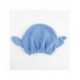 Serviette bleue pour cheveux avec design de Stitch
