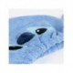 Serviette bleue pour cheveux avec design de Stitch