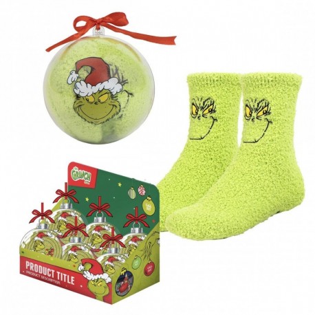 Calcetines antideslizantes navideños The Grinch