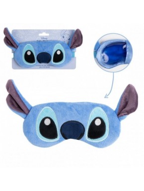 Masque de gel bleu pour yeux de Stitch avec oreilles