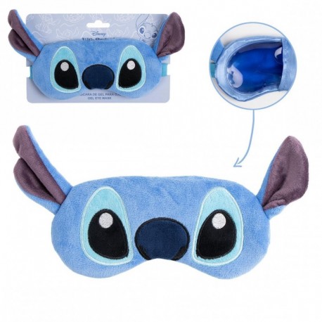 Blue Stitch gel eye mask with ears