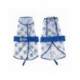 Impermeable ajustable para perro Real Madrid con escudo