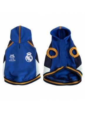 Sweat bleu pour chien Real Madrid