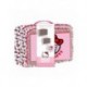 Conjunto de Necessaires de Viagem Hello Kitty em Poliéster Vermelho
