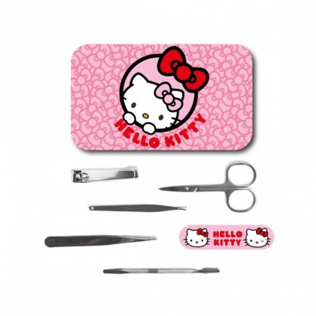 Hello Kitty pink manicure set multicomposition