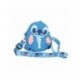 Bolsa de silicone azul Stitch com alça ajustável