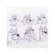 Bluey colorable stationery set with watercolors and brush