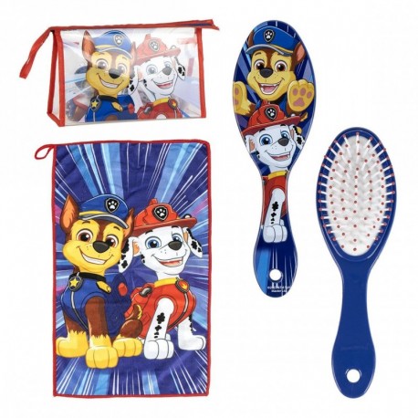 Necessaire de viagem Patrulha Pata com acessórios de higiene