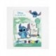 Set with Stitch coloring sheets and paints