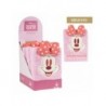 Caderno de Pelúcia Minnie Mouse Rosa com Laço