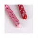Stylo multicolore Minnie Mouse en rouge et rose