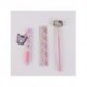 Set de papelería Hello Kitty multicolor con portalápices