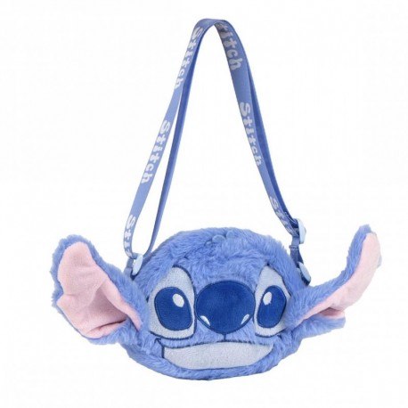 Sac en peluche Stitch bleu Disney 100% polyester