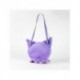 Bolsa de pelúcia Kuromi roxa Hello Kitty