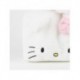 White Hello Kitty polyester plush shopping bag