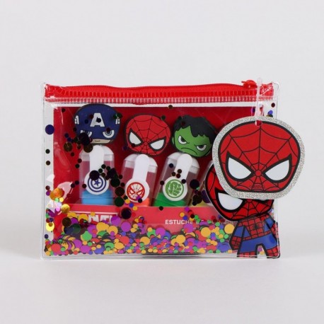 Set de subrayadores Avengers de colores con estuche decorativo