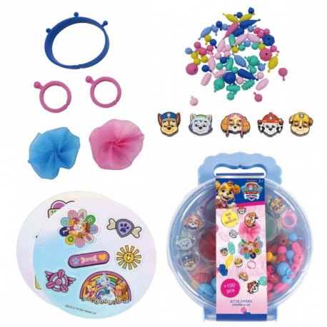BEAUTY SET DIY JOYERO PAW PATROL