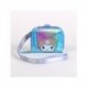 MONEDERO IRIDESCENT HELLO KITTY KUROMI