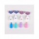 Pack de marcadores multicoloridos Stitch em bolsa transparente