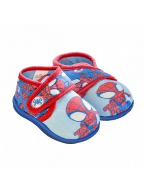 Zapatillas de casa Spidey azules para niños