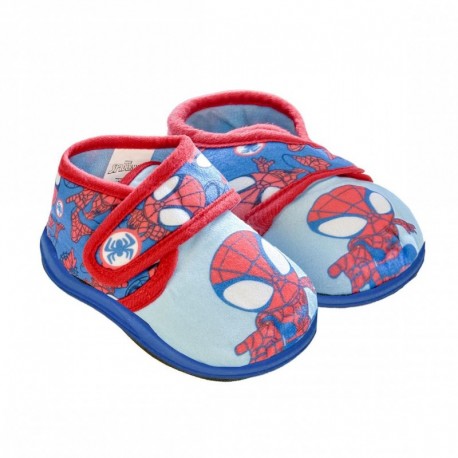 Zapatillas de casa Spidey azules para niños
