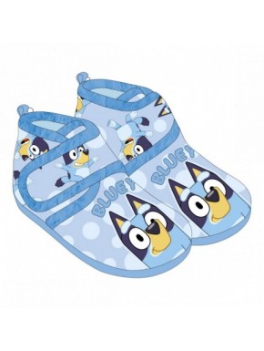 Zapatillas de casa Bluey media bota azules