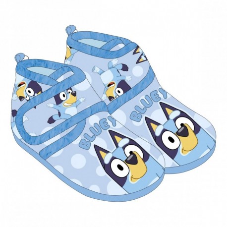 HOUSE SLIPPERS HALF BOOT BLUEY