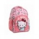 Mochila escolar mediana de Hello Kitty rosa 42 cm