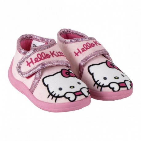 HOUSE SLIPPERS HALF BOOT HELLO KITTY