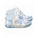 Blue Frozen sneakers with lights and characters