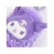 Monedero Peluche Kuromi Hello Kitty Morado