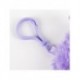 Monedero Peluche Kuromi Hello Kitty Morado