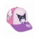 Gorra Hello Kitty y Kuromi, morado, rosa, poliéster