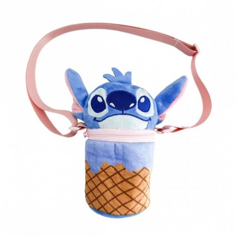 Stitch cone-shaped Disney bag with applications
