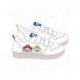 White Paw Patrol school sneakers with velcro closure