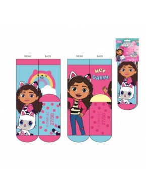 Calcetines antideslizantes Gabby's Dollhouse en rosa para niños
