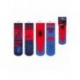 Calcetines antideslizantes Spiderman rojos y azules para niños