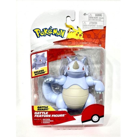 Figura articulada de Rhydon 20 cm Pokémon