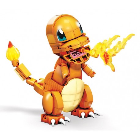Pokémon Kit de Construcción Mega Construx Wonder Builders Charmander 10 cm